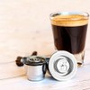 i Cafilas Reusable Nepresso Capsule, Refillable Stainless Steel Nepresso Capsules