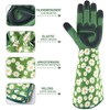 PHIRAH Gardening Gloves for Women, Thorn Proof Rose Pruning Garden