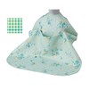 Wellfan Food Apron Hook Closure NC Lattice Green