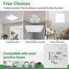 16 Inch Square LED Flush Mount Ceiling Light 2 Pack,