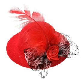 Lopsity Chicken Hens Hats Parrot Hat Mini Hats for Pets Tiny Hats Small Reptile Animal Hamster Lizard Hat with Adjustable Elastic Chin Strap (Multicolour-bowX6)