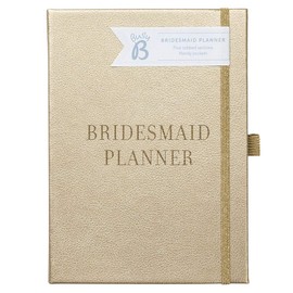 Busy B Wedding Bridesmaid Planner - A5 faux leather gold organiser