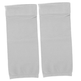 Outanaya 1Pair Elbow Sleeves for Covering Scars Dual Use Compression Arm Protection Sleeves for Sports Fitness and Workouts Breathable and Sweat Absorbing Material Grey Fits All