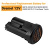 Shentec 12V Battery Compatible with Dremel B812-02 B812-03, Works with