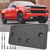 Front License Plate Frame for Chevy Silverado 1500 2019 2020
