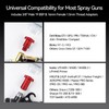 20oz (600ml) Disposable Paint Spray Gun Liners and Lids, 15