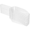 8 Cucharas De Transparente Mini Cuchara Taza Medidora De Palas