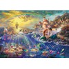 The Little Mermaid 1000-Piece Jigsaw Puzzle, 20.1 x 29.0 inches (51 x 73.5 cm).