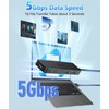 Aceele Hub USB, Adaptador USB con 4 Puertos, 2 USB