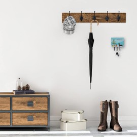 Caroline's Treasures CK3816TH68 Black and Tan Chiweenie Christmas Tree Leash or Key Holder, Wall Hooks, Key Hooks Holder, Coat Rack Wall Mount, Coat Hooks, Hooks for Hanging Keys, Towels, Aprons, Leas