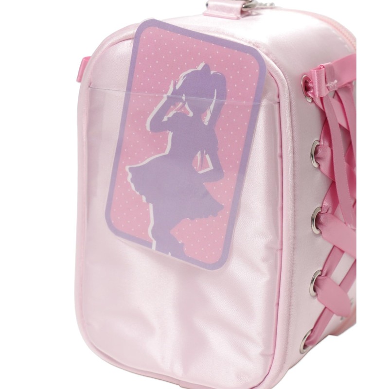 Wigo Women's Side Lace-Up Sewn Pouch, saxon blue