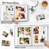 Artfeel Photo Album Self Adhesive Scrapbook,Large Photo Book for 4x6,5x7,8x10