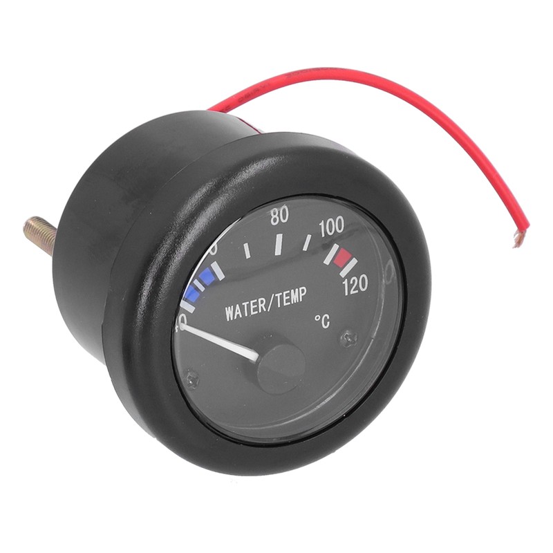 Marine Water Temperature Gauge 40‑120℃ LED Backlight with Alarm Sensor