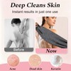 Exfoliating Bath Towel Pack of 2 - Back Scrubber for