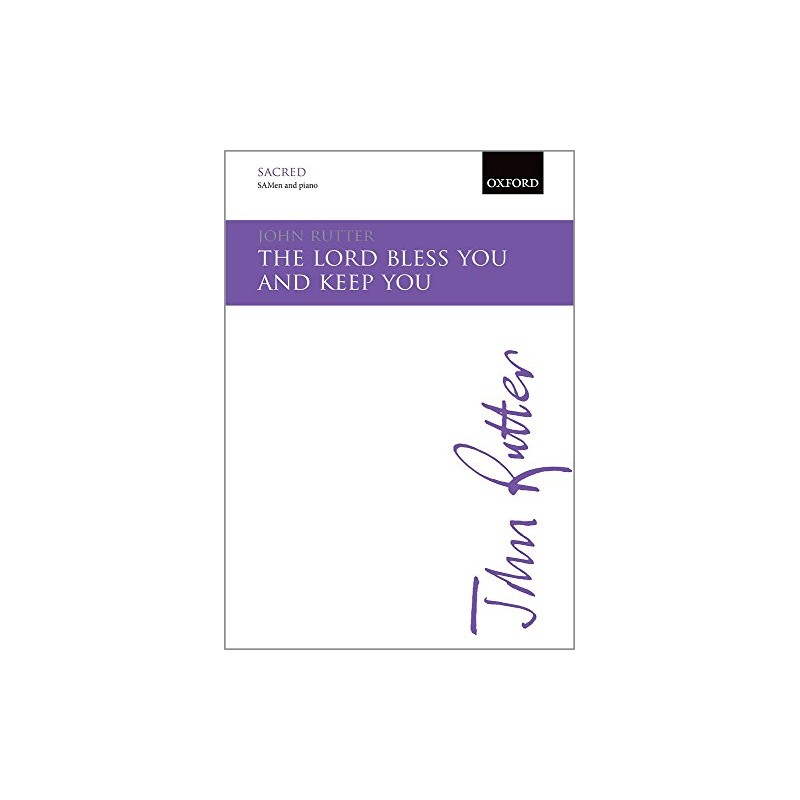 The Lord bless you and keep you