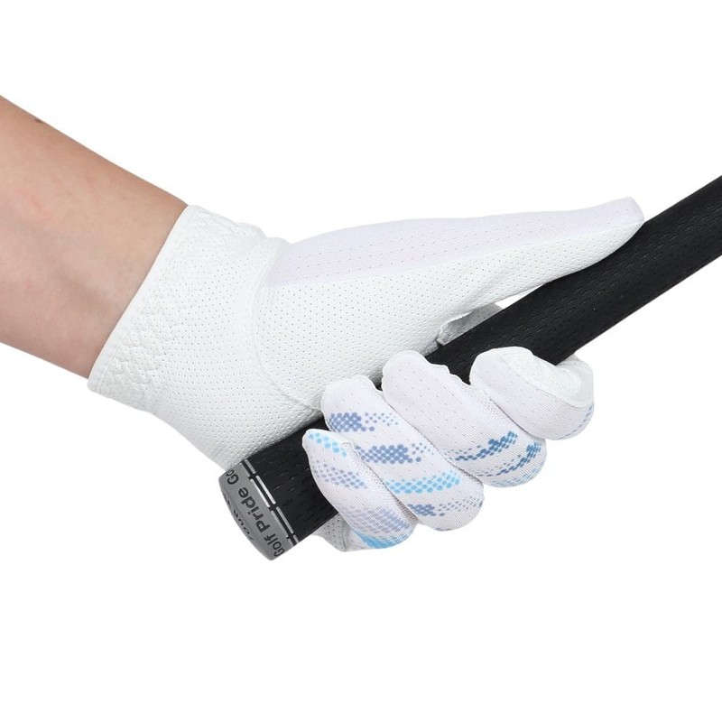 FootJoy Staycool EX Men's Golf Gloves, White/Navy, 10.2 inches (26