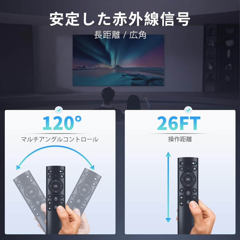 Projector Remote Control for TOPTRO X6, for WiMiUS P63, for