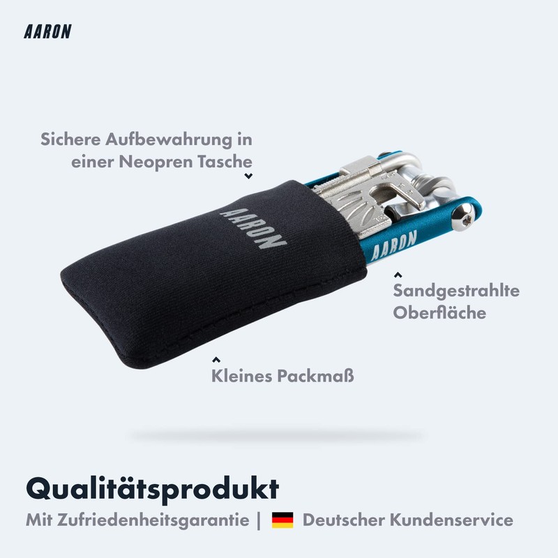 AARON Tool 20 in 1 Multitool - Bicycle Multifunctional Tool