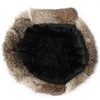 Harssidanzar CU606EU Aviator Hat Waterproof Winter Rabbit Fur Hats Lined