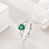 Feather Turquoise Ring 925 Sterling Silver Adjustable Ring Bohemian Jewellery