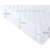 CARAVAN/MOTOR HOME ISLAND BED Polycotton QUILTED FITTED MATTRESS PROTECTOR (Hand