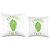 Lettuce: Romaine Calm - Vegetables Sayings Throw Pillow