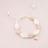 Vacaonio Bohemia Cowrie Shell Braided Rope Anklets Foot Chain Shell
