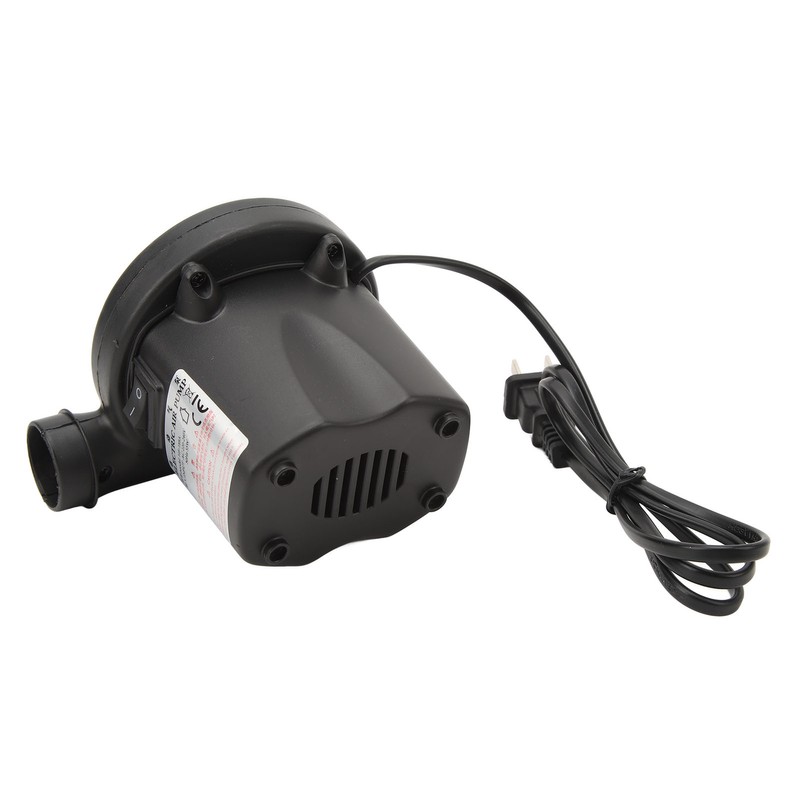 Electric Air Pump Portable Quick Fill Air Mattress Pump with