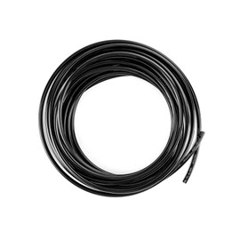 QWORK® PU Pneumatic Hose, Polyurethane Hose, Flexible Compressed Air Hose for Pneumatic Tools, Outdoor 6 mm x Inner 4 mm, 10 Metres, Black