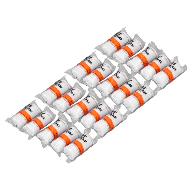 20pcs Gauze Roll Disposable Highly Absorbent Breathable Stretch Medical Gauze
