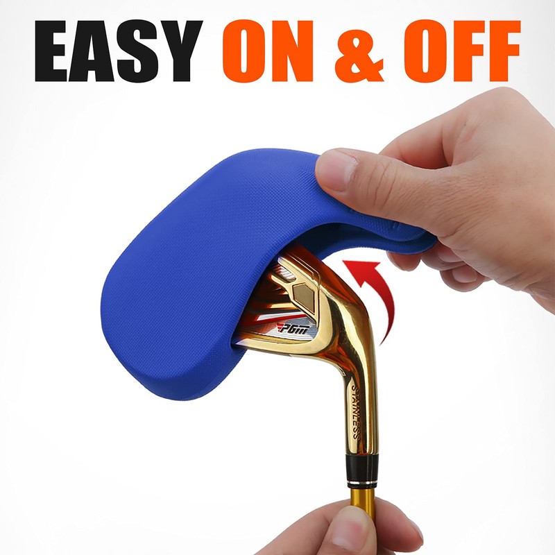 PGM Golf Club Covers 10pcs or 2pcs Iron Head Covers