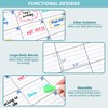 Dry Erase Calendar for Wall - Undated 3 Month Calendar,
