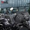 MOTOCENTRIC Motorcycle Front Spand Rear Seat Bag,22L Waterproof Reflective Motorbike