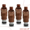 A-Premium Inyectores de combustible compatibles con Mazda Protege 1999-2000 L4