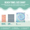 Sand Cloud Large Turkish Beach Towel - Sand Free -