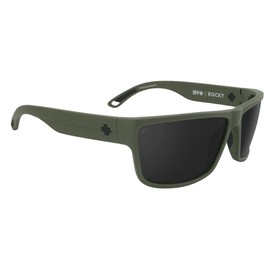 SPY Rocky Sunglasses, Blk/Hap Gry Grn, One Size