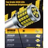 AILEO 1156 LED Bulb White, 500% Super Bright 54-SMD 3030