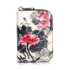 APHISON RFID Designer Bags Women's Leather Card Holder Clutch Wallets (038)
