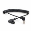HangTon D-tap to Hirose 4 Pin Right Angle Power Cable
