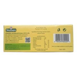 Stassen Pure Jasmine Green Tea, (Pack of 2) 100 Tea Bags