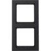 Hager q.3 – Frame 2 Elements Anthracite Velour