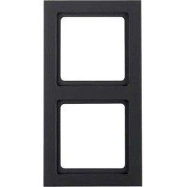 Hager q.3 – Frame 2 Elements Anthracite Velour