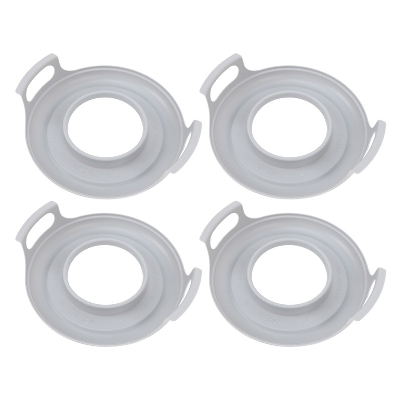 Microwave Cool Plate Spill Proof Microwave Bowl Carrying Tray with