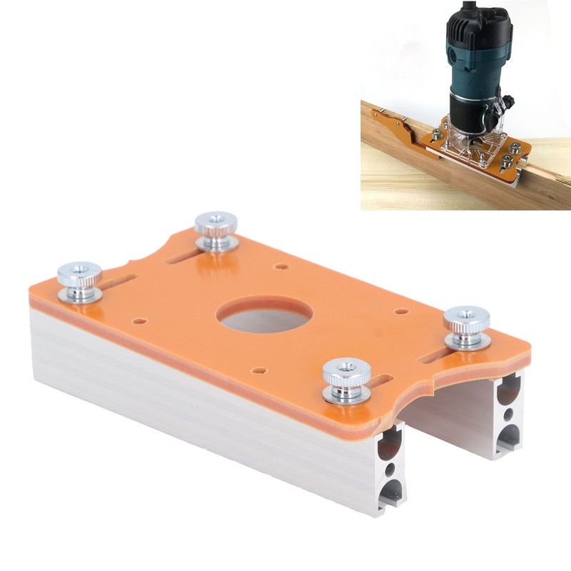Wood Router Table Insert Plate High Accuracy Router Slotting Positioning