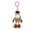 Nici Peluche Llavero Caballo Marrón 7cm Talisminis.