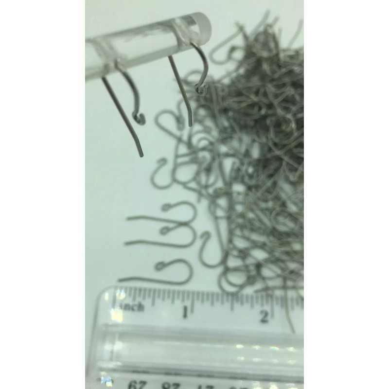 Unbranded 10PCS Stainless Ear Wire with loop Crafts, Dangle Earrings,