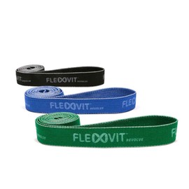Flexvit Revolve Band: Gym Set of 3 for Intensive Training