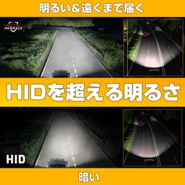 D3S LED Headlight, Explosive Light, 24,000 LM, White, 6000K, 35W, Compatible with Vehicle Inspection, Genuine HID LEDs, Genuine Replacement, Pon, Built-In Canceller, Compatible with Import Cars,