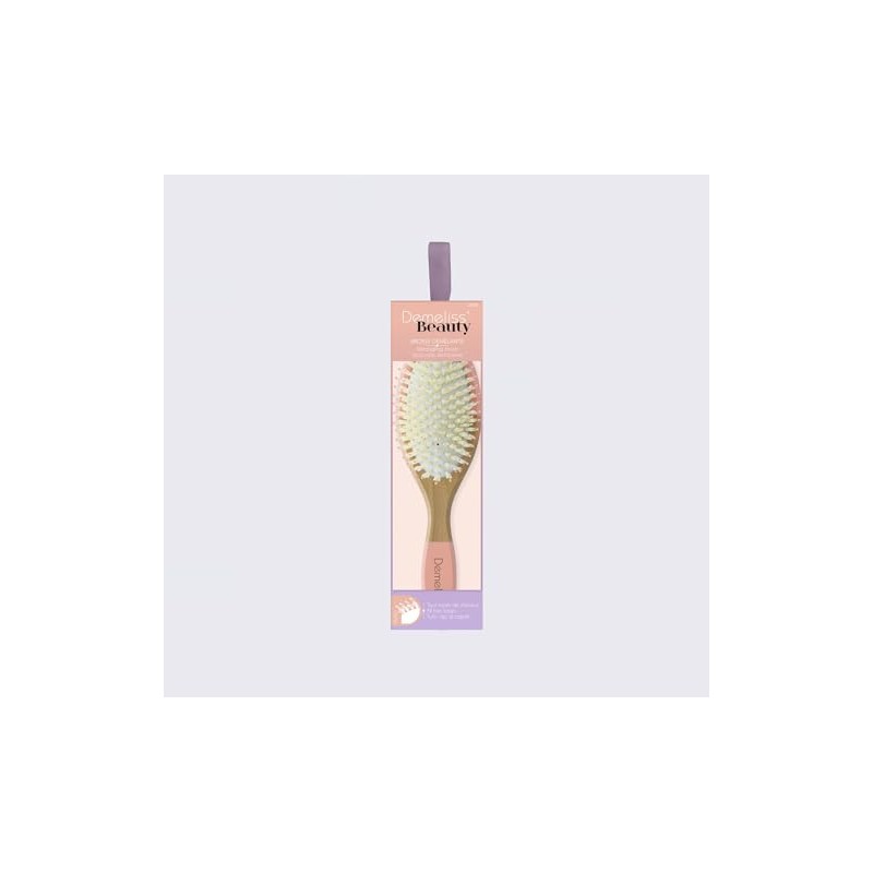 Demeliss Beauty - Flat Detangling Wooden Brush
