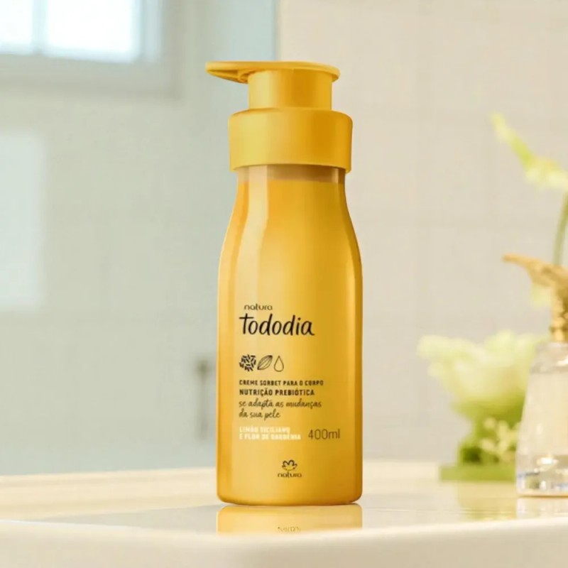 Crema Hidratante Limon Siciliano Y Flor De Gardenia Natura